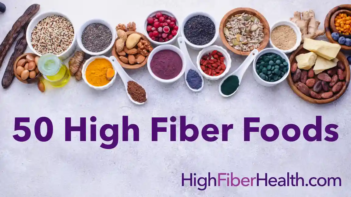 50 High Fiber Foods